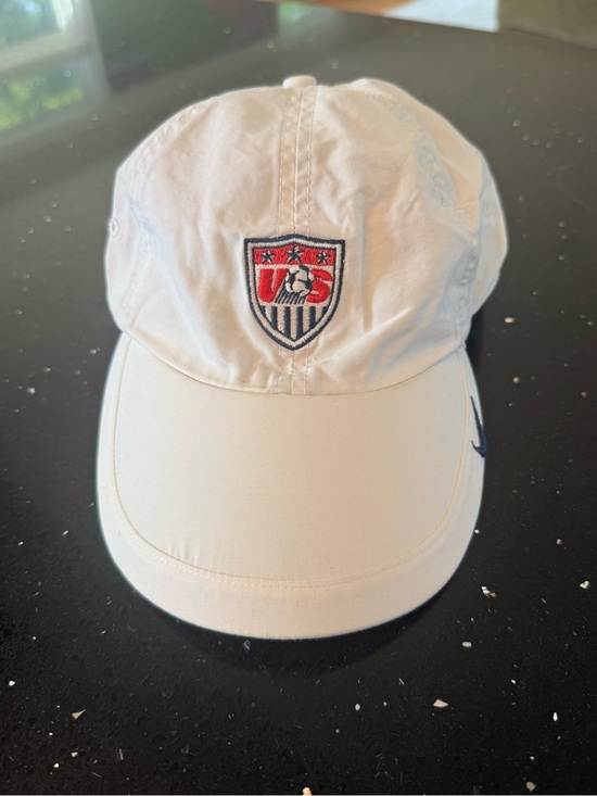 Nike Accessories - Nike White US Soccer Shield Athletic Cap